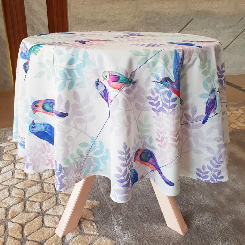 Birds Table Cloth-Circular